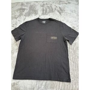 Jesse James T-Shirt Men's Size Large Black Short Sleeve Crew Neck Workwear